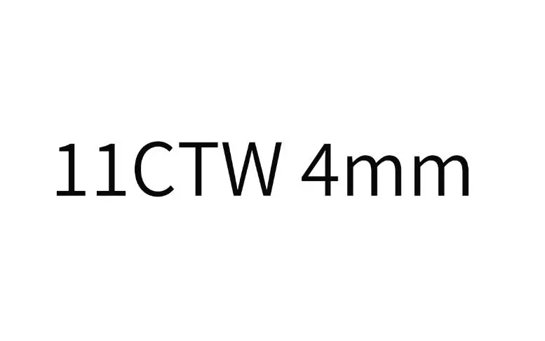 Модный стильный Твердый 14 к 585 Желтое золото 6ctw-18ctw карат ct мм DF цветной Муассанит алмазный браслет для женщин Тест Положительный - Цвет камня: 11CTW 4mm