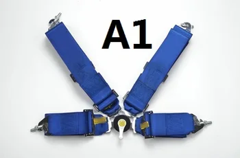 

Newly Polyester Racing car seats belt racking car seats width:3 inches/4 Points or 6points black blue red color