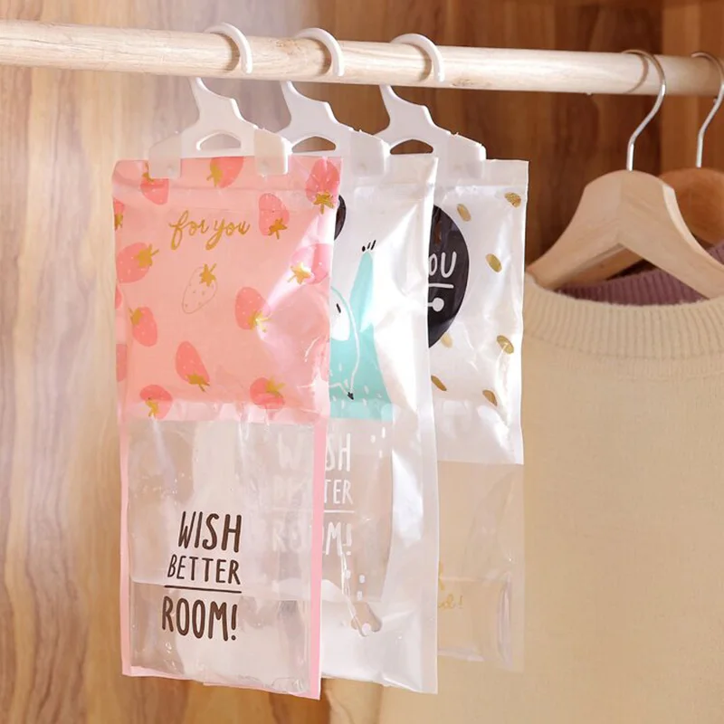 Household Drying Dehumidifier Wardrobe Absorbent Bag Family Use Hanging Drying Agent Dehumidifier Bags Room Accessories Dropship