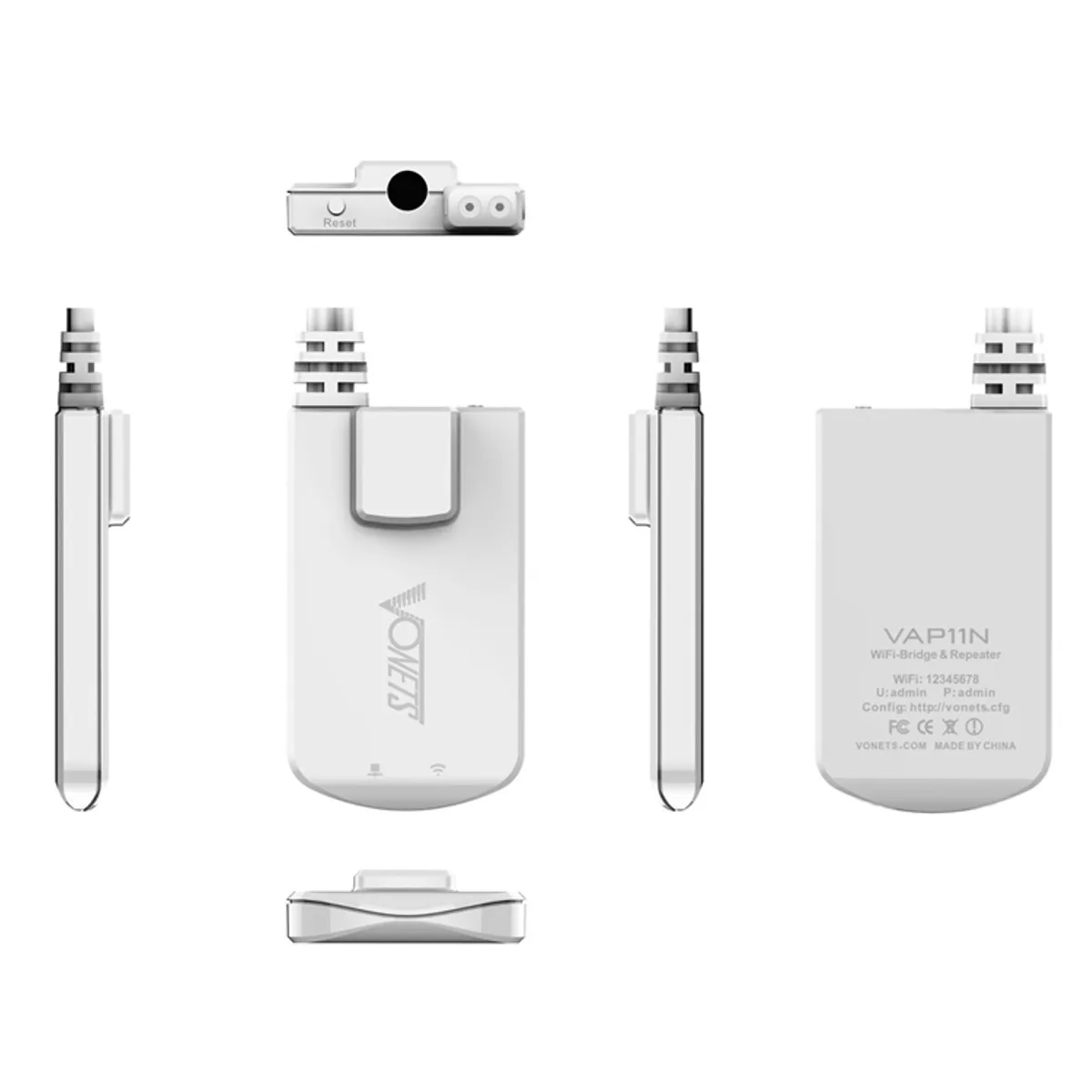 VAP11N-300 адаптер Ethernet-радио ключ RJ45 Ethernet для беспроводной WiFi повторитель Кабель-адаптер Усилитель точки доступа