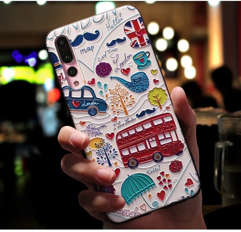 Для Samsung S20 Plus чехол 3D рельефная Мягкая силиконовая задняя крышка для Galaxy Ultra S 20