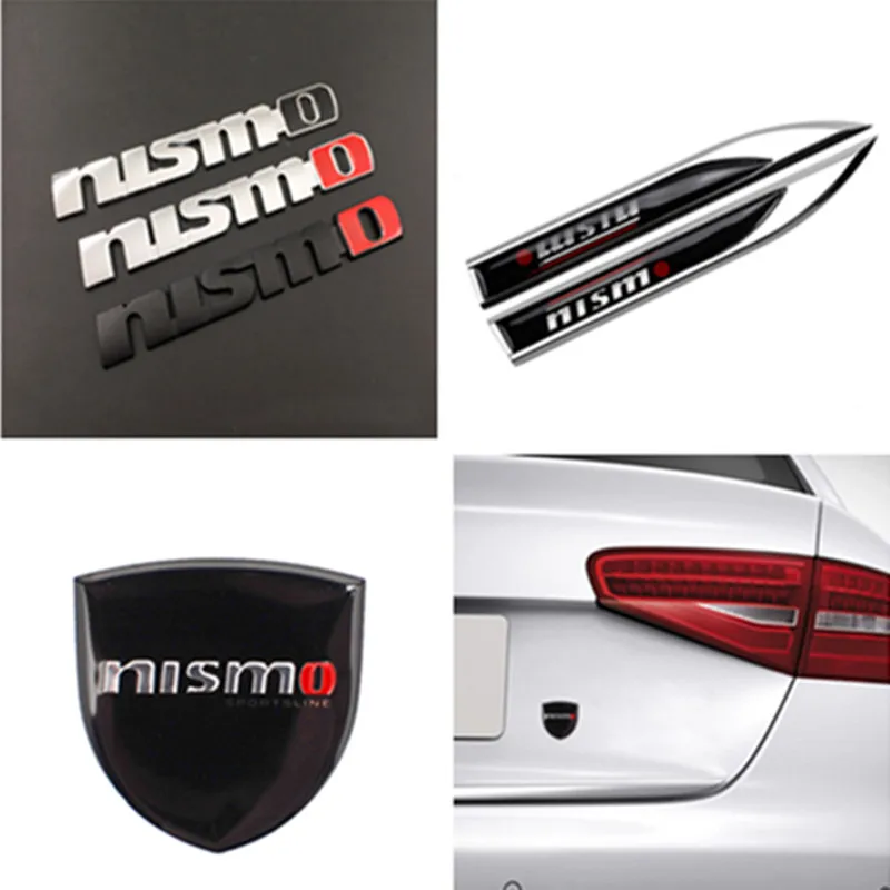 Автомобильные аксессуары для Nismo Логотип боковая Наклейка Крыло дверь эмблема