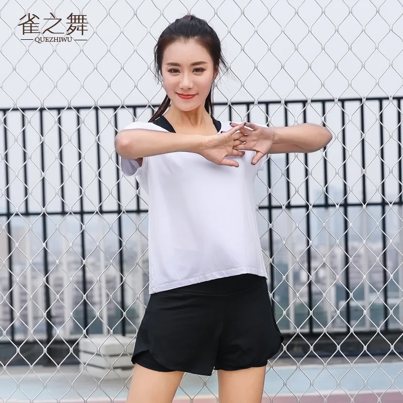 

Yoga Clothes WOMEN'S Sport Suit Gym Running Quick-Dry Beginners Slimming Online Celebrity Loose-Fit 2019 New Style Spring And Su