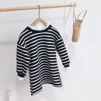 

Family Matching Clothes 2020 Monther Daughter Autumn Dress Spring Autumn Baby Girl Striped Long Sleeve Tutu Dress Costume