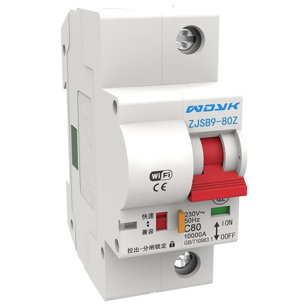 

Circuit Breaker Remote Control Reclosing WIFI Smart Anti Interference Mini Stable Fuse Automatic Switch Overload Protection