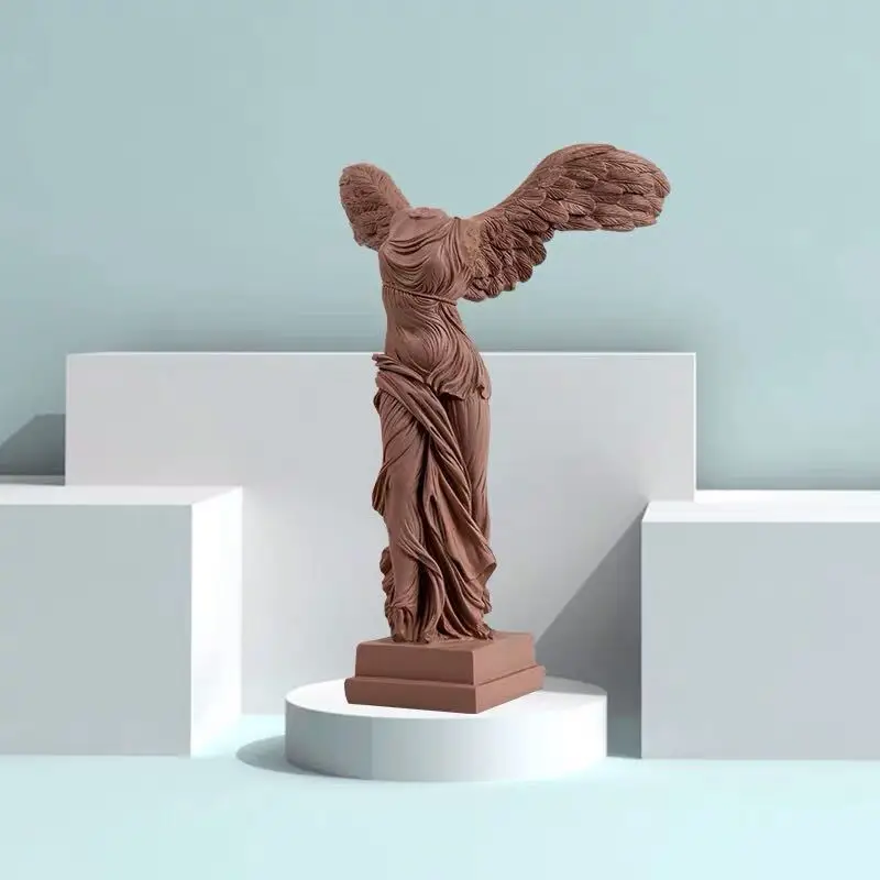 Древняя греческая скульптура богини победы, креативная Лувр, Найк из самофракии, украшения для дома, предметы интерьера X3308