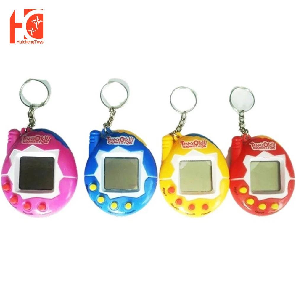 Electronic Pets 1pcs Transparent Tamagotchi 90s Nostalgic 49 In One