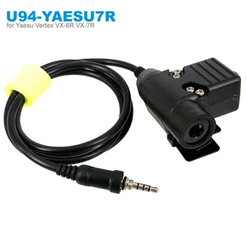 

Military Z Tactical PTT for YAESU Vertex VX-6R VX-7R VX6R VX7R FT-270 FT-270R VX-127 VX-170 Walkie Talkie Headset Headphone