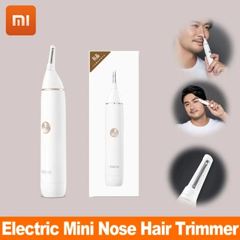 

Xiaomi Soocas IPX5 Waterproof Nose Eyebrow Hair Trimmer Sharp Blade Body Wash Minimalist Design Safe Cleaner Trim Personal Daily