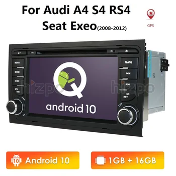

IPS 7'' Android 10 4 Core CAR GPS For Audi A4 B6/B7 S4 B6/B7 RS4 Seat Exeo 2008-2012 Radio Multimedia stereo player BT WIFI