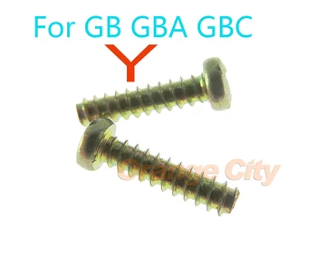 

100pcs Replacement For Gameboy Universal + cross Screws For GB/GBA/GBC Game Console Shell Case Y Screw