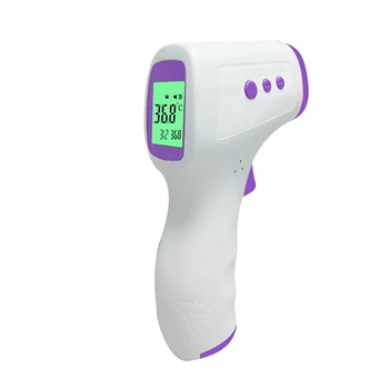 

Infrared Thermometer Human Body Digital Non-Contact Forehead Thermometer With 3-Color Backlight For Baby Kids Adult