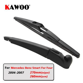 

KAWOO Car Rear Wiper Blades Back Window Wipers Arm For Mercedes-Benz Smart For Four Hatchback (2004-2007) 270mm Windscreen Blade