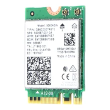 9260NGW адаптер для ноутбука маленькая низкая задержка Bluetooth 5,0 портативная беспроводная карта Wi-Fi 1,73 Гбит/с высокоскоростная Двухдиапазонная сеть
