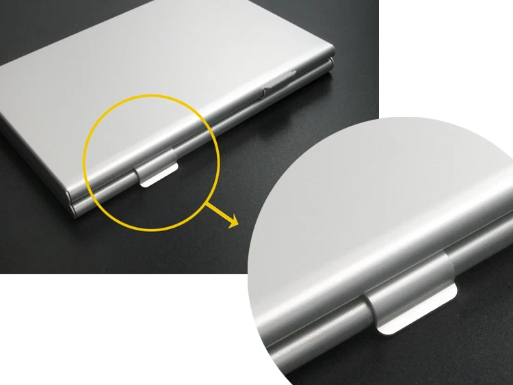 Memory Card Storage Box Aluminium Alloy Micro for SD MMC TF Protector Case memory card storage case BIZOE
