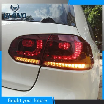 

Vland Tail lights Rear Lamp For Volkswagen Golf MK6 VI GTD/GT1 2009 2010 2011 2012 2013 LED Red Taillights F