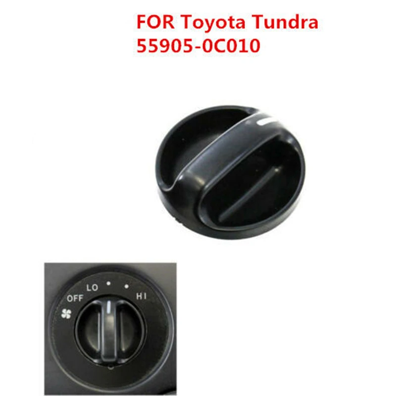 New(Set of 3) for Toyota Tundr 1999-2006 Replacement Knobs for Heater A/C Control 55905-0C010