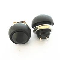 6PCS Small Button Switch Waterproof Switch Self-reset PBS-33B 12MM Red Lock-free Switch 6 Colors - Image 3