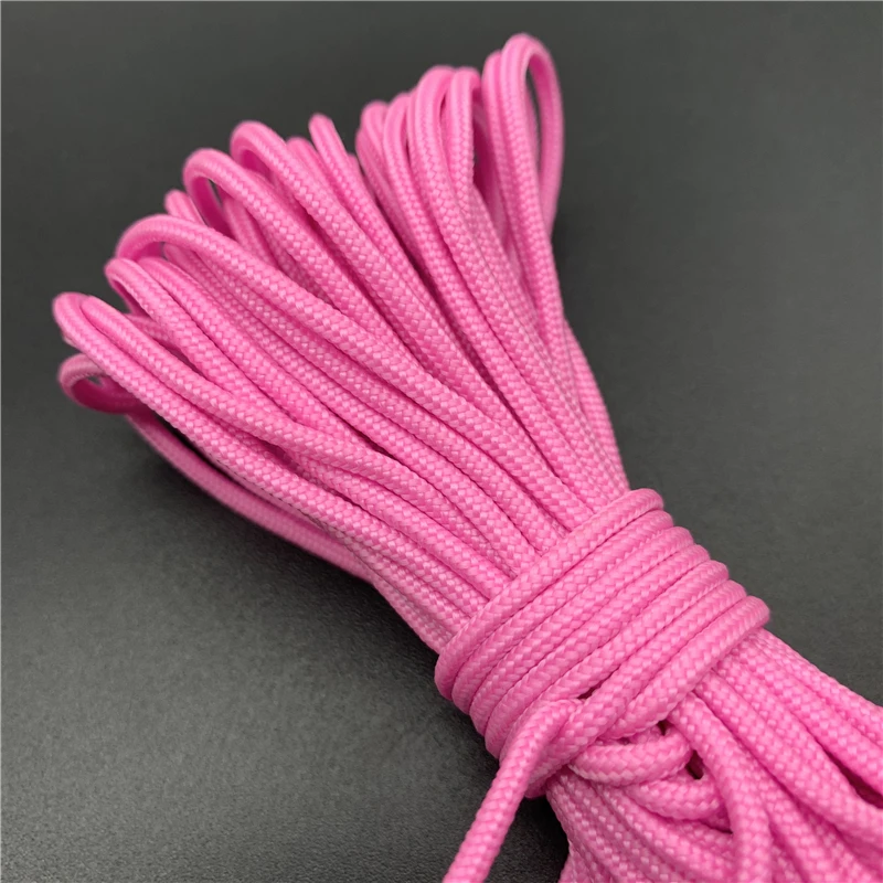 Nylon Cord Macrame Cord Waxed Cord Leather Cord Faux Suede Cord Pvc Cord Packaging Cord 5yards/Lot 2mm Luminous Rope Paracord Parachute Cord Lanyard Rope Mil Spec Type DIY Bracelet Accessories
