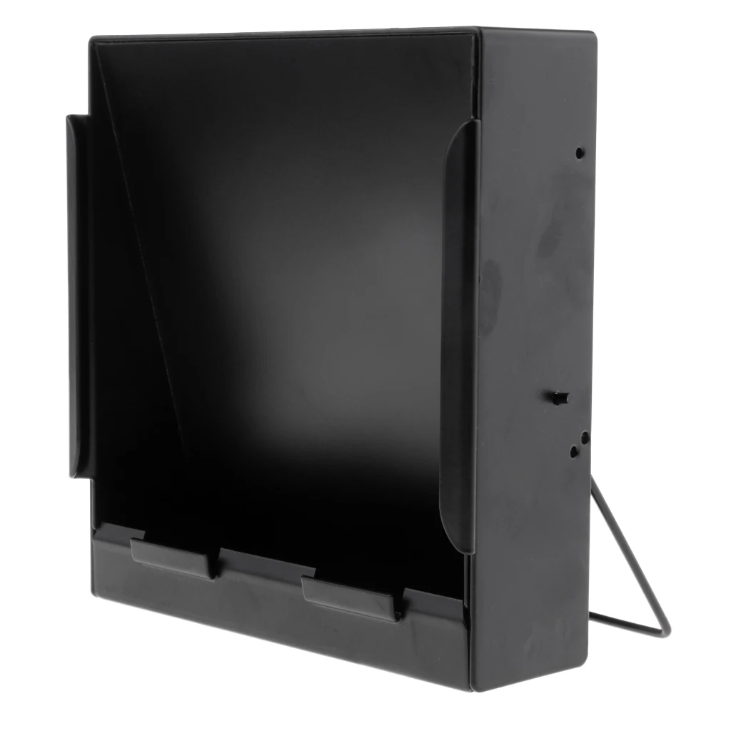 Стальной съемка держатель цели гранулы Catcher квадратный стиль 14x14cm