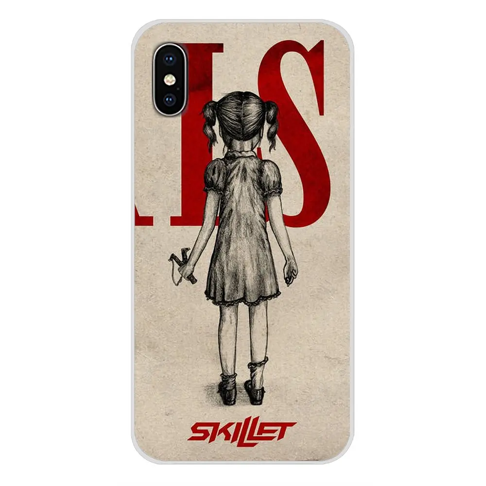 Skillet Рок Аксессуары для телефона Чехлы для huawei G7 G8 P7 P8 P9 P10 P20 P30 Lite Mini Pro P Smart плюс - Цвет: images 7