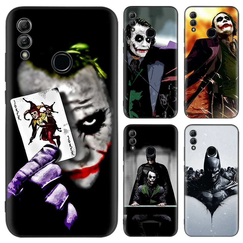 

Batman Joker Dark Knight Black Case for Huawei Honor 9X 8X Y9 7S 7X 9 10 Lite 8A Pro 20i Y5 Y6 Y7 2019 Soft Phone Cover