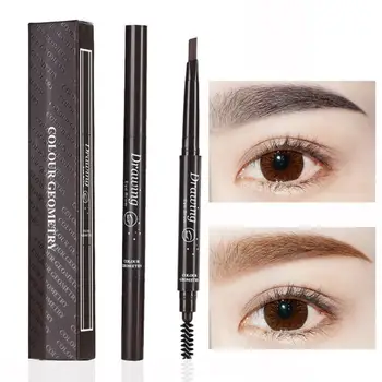 

Multifunctional Double-headed Eyebrow Pencil Waterproof Eyebrow Pencil with Eyebrow Brush Eyebrow Makeup Set Beauty TSLM1