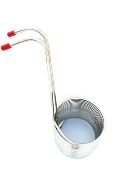 

Food grade 304 stainless steel cooling coil beer cooling tray wort cooler beer brewing equipment 9.52 * 0.5mm * 15.24m