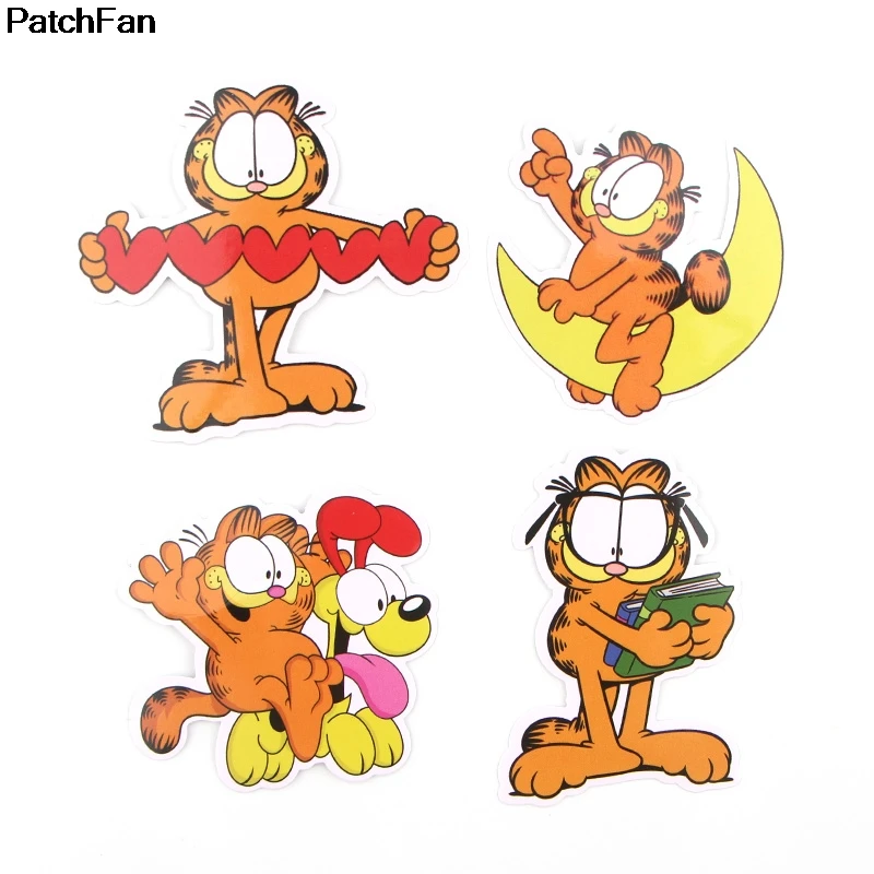Patchfan 20 шт мультфильм кошка водонепроницаемые наклейки для скрапбукинга багаж скейтборд телефон ноутбук мото велосипед стены гитары A2450