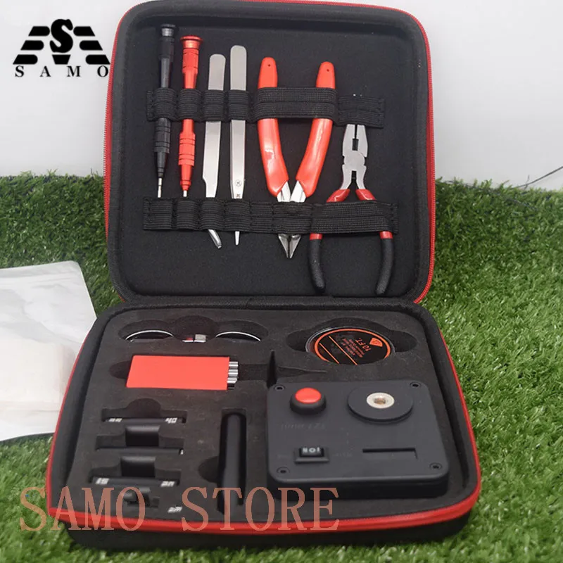 

Update sub two Coil Master V3 DIY Kit AllinOne CoilMaster V3+ Electronic Cigarette RDA tomizer coil tool bag Accessories Vape