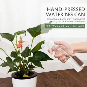 

Portable 300ML Transparent Plastic Makeup Spray Bottle Anhydrous Atomizer Fine Mist Can Spray Bottle Garden Tool