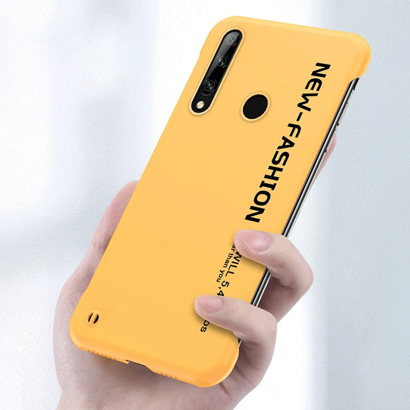 Бескаркасный жесткий чехол для телефона Huawei P Smart Z Plus Y9S Y9 Prime 2019 Mate 20X 20 30 40 Pro Honor X10