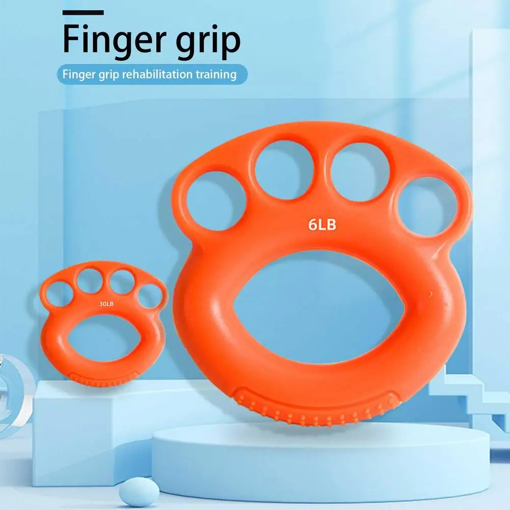 

Silicone Portable Hand Grip Gripping Ring Carpal Expander Finger Trainer Grip Strength Rehabilitation Stress Ring Ball