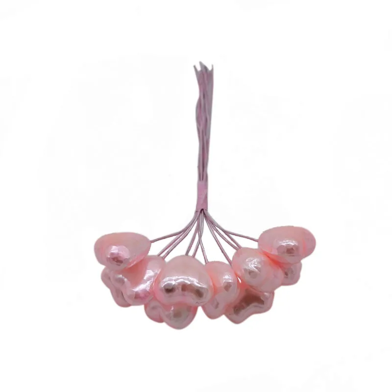 Смешанный стиль розовый искусственный цветок тычинки вишня ягоды букет свадебное Рождественское украшение DIY ВЕНОК ремесло подарок поставки - Цвет: F11