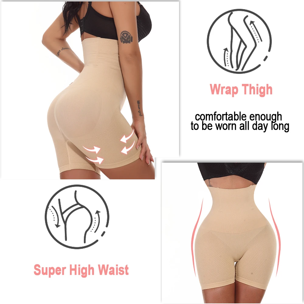 full body shaper Velssut  Women Waist Trainer Hip Up Panty Body Shapewear Tummy Control Panties Butt Lifter Sexy Underwear Butt Enhancer spanx underwear