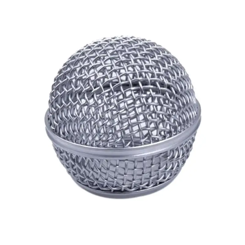 

Meshed Hardened Steel Mic Ball Head For SHURE SM58 BETA58
