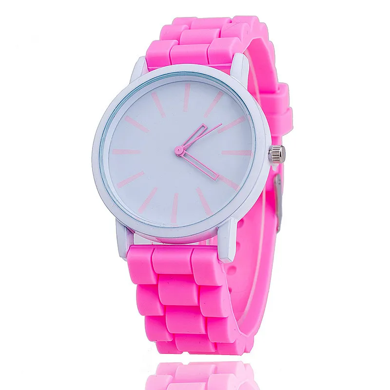 

2019 Hot Unisex Fashion Brand Watch Quartz Casual Silicone Women Sport Watches Red reloj pulsera mujer Casual Wristwatches