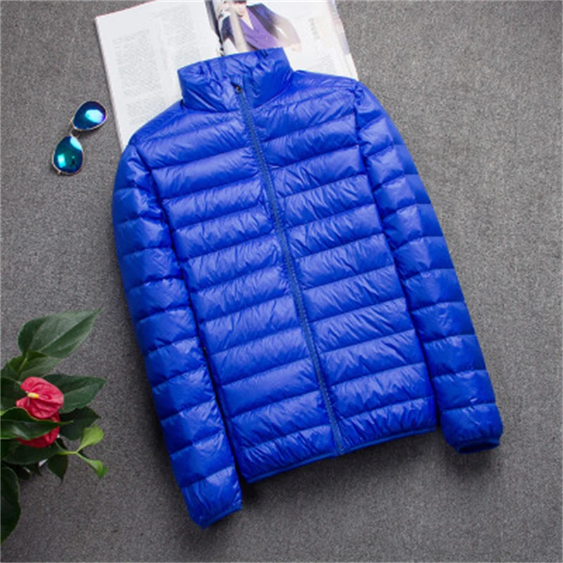 BOLUBAO Mens All-Season Ultra Lightweight Packable Zipper Jacket Water Wind-Resistant Breathable Coat Big Size Men Hooded Jacket
