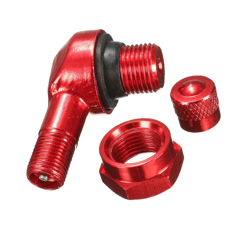 

Motorcycle CNC 90 Degree Angle Wheel Tire NCY TWPO Valve Aluminum Alloy Parts