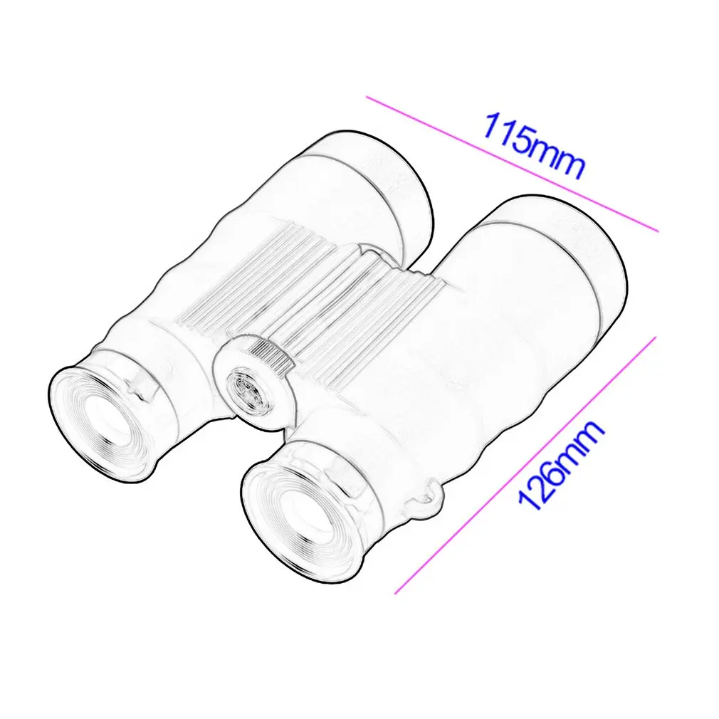 6X Детский бинокль с высоким разрешением, настоящая оптика для наблюдения за птицами, удивительные подарки, игрушки для мальчиков и девочек