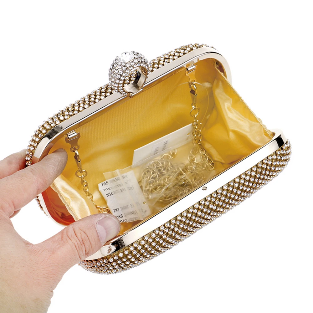  Evening Clutch Bags Diamond-Studded Evening Bag with Chain Shoulder Bag Women's Handbags Wallets Ev - 33041585409