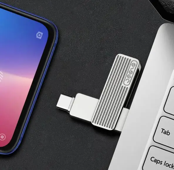 USB накопитель Youpin JESIS Type C два интерфейса флэш M1 вращение на 360 градусов