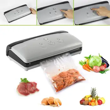 

Automatic Electric Vacuum Sealer with Starter Kit Packaging Machine for Bag Resealer Food Saver Kitchen Equipment