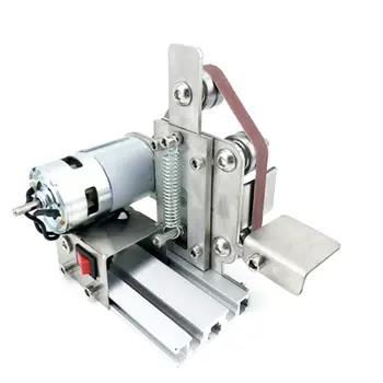

Twilight Miniature Small Mini Belt Machine Diy Polishing Machine Grinding Machine Fixed Angle Sharpening Machine Blade Desktop