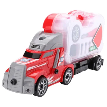 

DIY Disassembly Assembly Container Truck Car Tractor Model Toy Vehicles Building Block Kids Early Childhood Educational Toy Gift