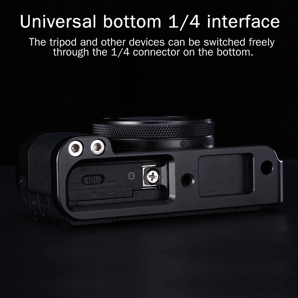 Ручка для микрофона UURig R017 L Type ручка камеры Sony RX100 VII/M1 M6 алюминиевая опорная