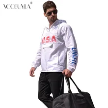 Высококачественная Мужская куртка для бега, спортивная куртка для фитнеса, с длинными рукавами, с капюшоном, на молнии, для спортзала, баскетбола, для улицы, для тренировок, для бега, для пробежек, куртки XXL