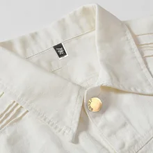 New Style Korean-style Slim Fit MEN'S Waistcoat Men White Vest Trend Waistcoat White Casual Vest