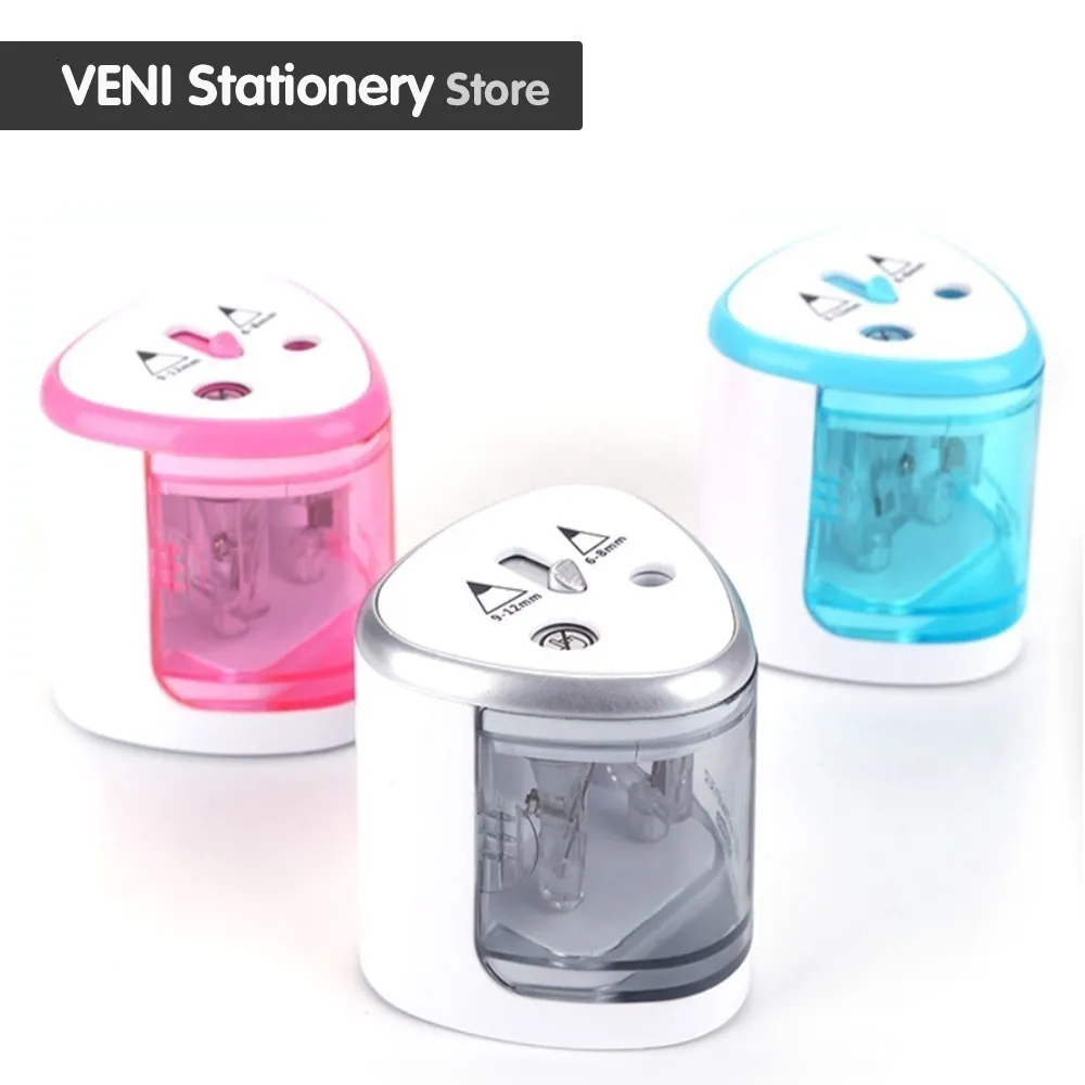 

Automatic Electric sharpener pencil stationery Pencil Sharpener Student School Pen Knife