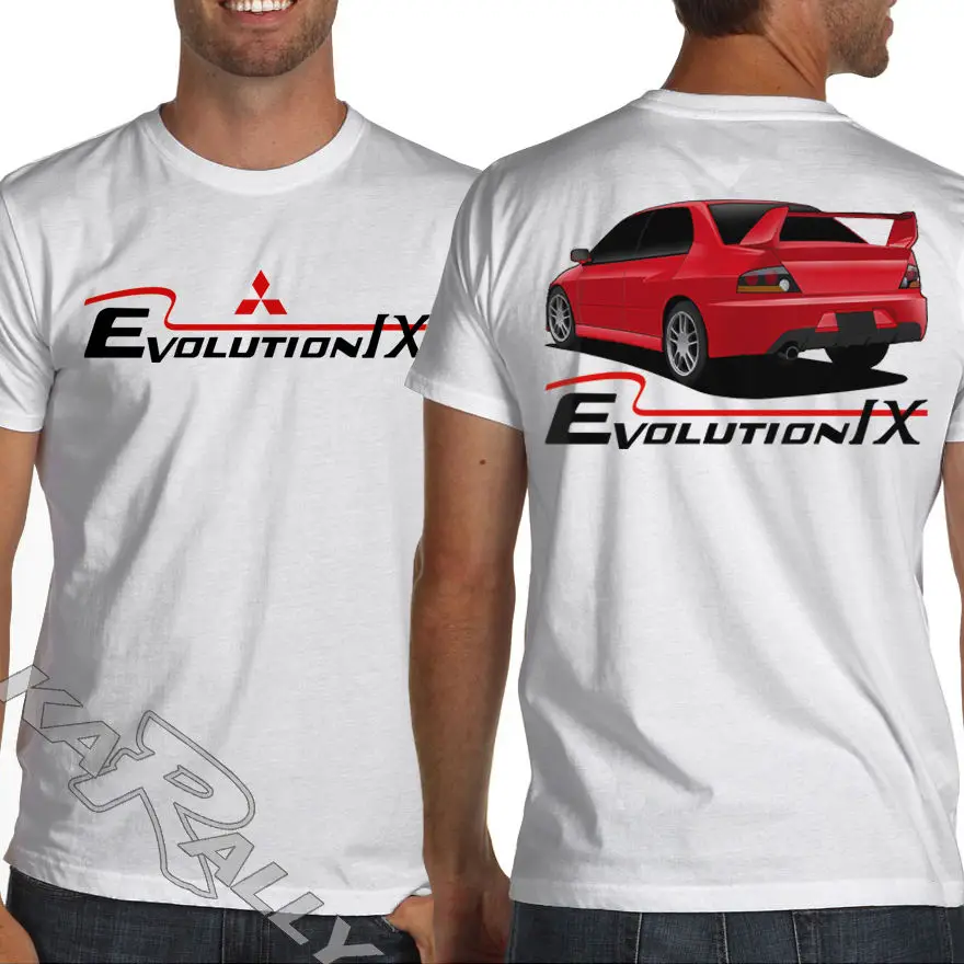 

2019 Summer Cool T Shirt Lancer Ralliart Evolution Ix White Or Gray Jdm T Shirt Evo 9 Rally Funny Tee Shirt